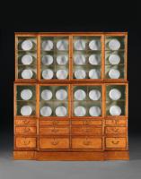 George III Satinwood Display Cabinet