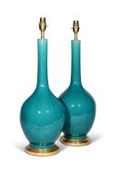 Turquoise Green Lamps