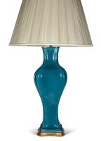 Turquoise Glaze Lamp