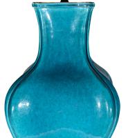 Turquoise Glaze Lamp
