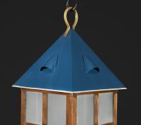 Copper Arts and Crafts Hanging Lantern