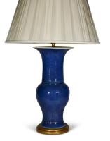 Blue Glaze Lamp
