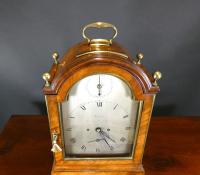 Georgian Mahogany Bracket Clock by Scott, London