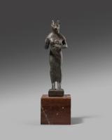 Egyptian bronze figure of Bastet