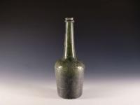 Antique glass Calvados bottle circa 1760