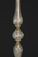 Twisted Murano Glass Standard Lamp