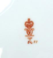 set of ten Crown Derby Imari desert plates English circa 1890
