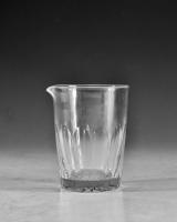 Antique glass mixing tumbler Irish circa 1830