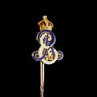 Edward VII Royal Presentation Stickpin