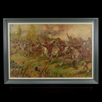 Charge of the Scots Greys and the Black Watch at St Quentin (1914), 1917