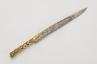 Early Victorian Silver Gilt Dagger and Scabbard