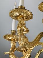 A Very Rare Regence Ormolu Ten Light Chandelier Circa 1720