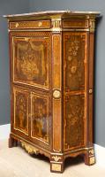 A Louis XVI Ormolu-Mounted, Kingwood, Amaranth, Sycamore and Fruitwood Inlaid Secretaire A Abattant attributed to Roger Vandercruse, called Lacroix  Circa 1770