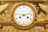 An Empire Clock Representing The Victory of Austerlitz Attributed to Pierre-Philippe Thomire. Circa 1806