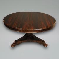 A Fine Regency Period Calamander Centre Table