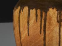 Wooden Drip Vase as a Lamp