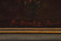 Achievement Oil on Canvas for The Duke of Wellington, English, Circa 1840