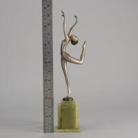  Early 20th Century Cold Painted Bronze Study entitled "Ectasy" by Josef Lorenzl