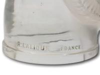 Close up of the R.Lalique France signature