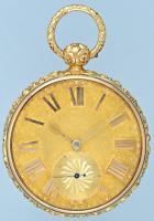 Gold English Full Plate Chronometer