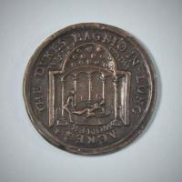 Rare Medal of the Duke of Yorks Bagnio. Circa 1667