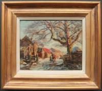 Herbert Royle "Morning" Wharfedale oil painting