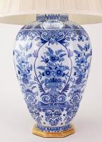 Blue and White Delft Lamps