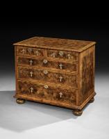 William and Mary Oysterwood Chest