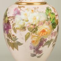 Pink Paris Porcelain Vases