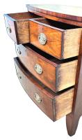Small 19th Century Bowfront Chest Of Drawers