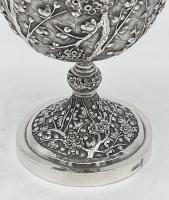 Chinese Export Silver Goblet