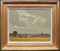 Ernest Higgins Rigg "The Farm at Hertfordshire"