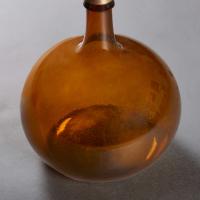 Amber Glass Vessels as Lamps